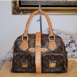 Authentic Louis Vuitton Manhattan in monogram